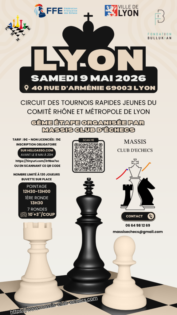 Explorez l'univers captivant des échecs au Massis Club, votre terrain de jeu stratégique à Lyon.
